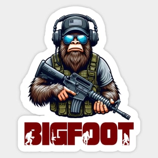 Tactical Bigfoot Sticker